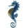 Metal and Glass Seahorse Wall Decor